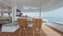 Avalon - Aft Deck lounging